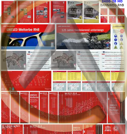 AFFICHES BAHNWEG ALBULA