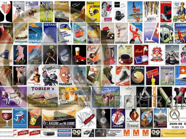 AFFICHES PUBLICITAIRES SUISSES O