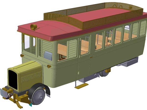 AUTORAIL DE DION-BOUTON JM 3