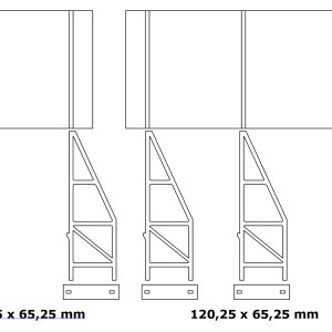 SET de 3 PANNEAUX PUBLICITAIRES URBAINS