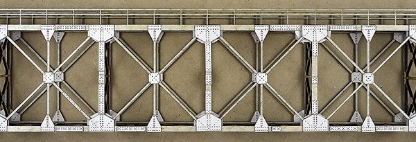 PONT MÉTALLIQUE SIMPLE 300 mm