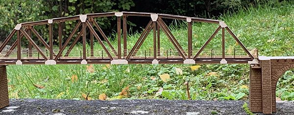 PONT METALLIQUE DAYDÉ TYPE WARREN 550 mm