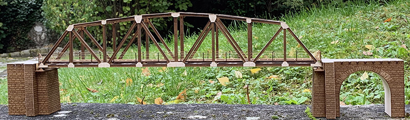 PONT METALLIQUE DAYDÉ TYPE WARREN 550 mm