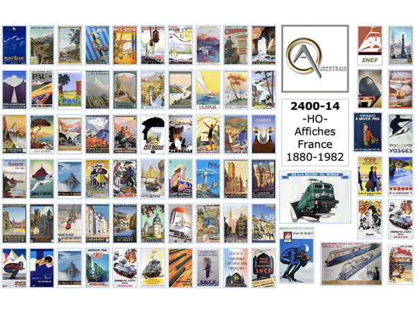 AFFICHES OLDTIMER FRANCE