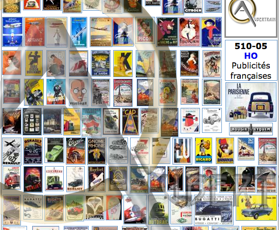 AFFICHES 1 PUBLICITAIRES FRANCE