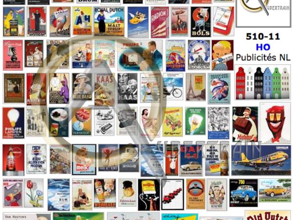 AFFICHES PUBLICITÉS PAYS-BAS