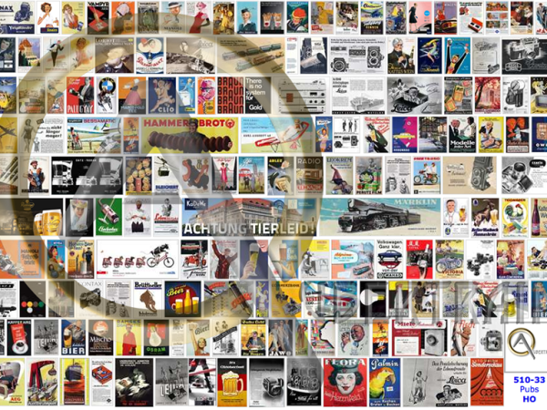 AFFICHES PUBLICITÉS ALLEMANDES