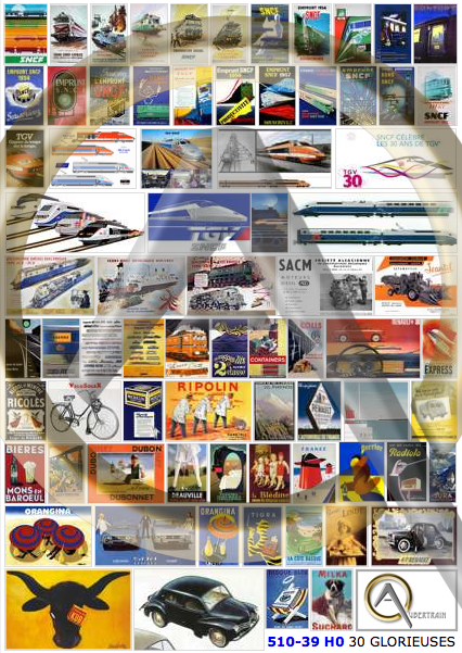AFFICHES 30 GLORIEUSES France