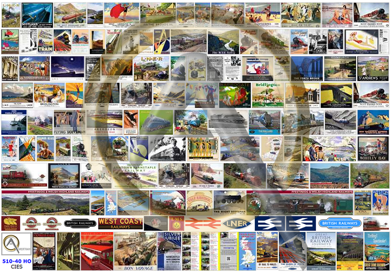 AFFICHES COMPAGNIES ANGLAISES