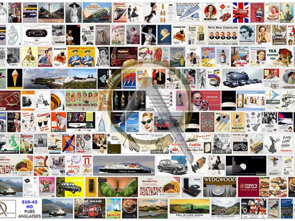 AFFICHES PUBLICITÉ SANGLAISES