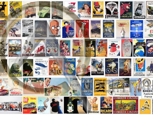 AFFICHES 70 PUBLICITAIRES France