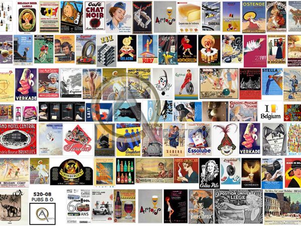 AFFICHES PUBLICITÉS BELGES