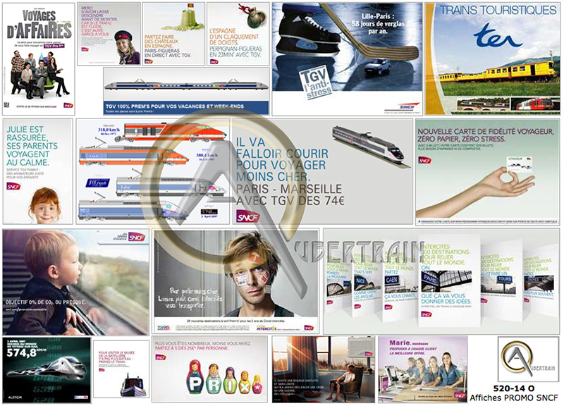 AFFICHES SNCF ACTUELLES