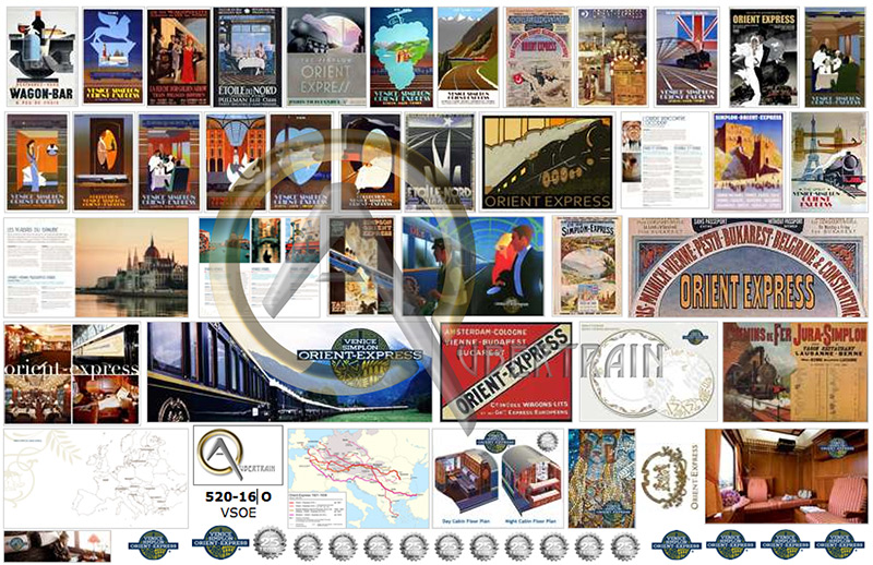 AFFICHES VENISE SIMPLON ORIENT EXPRESS