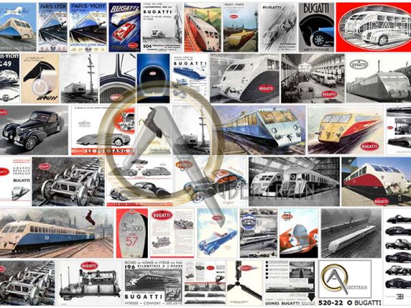 AFFICHES AUTOMOBILES BUGATTI