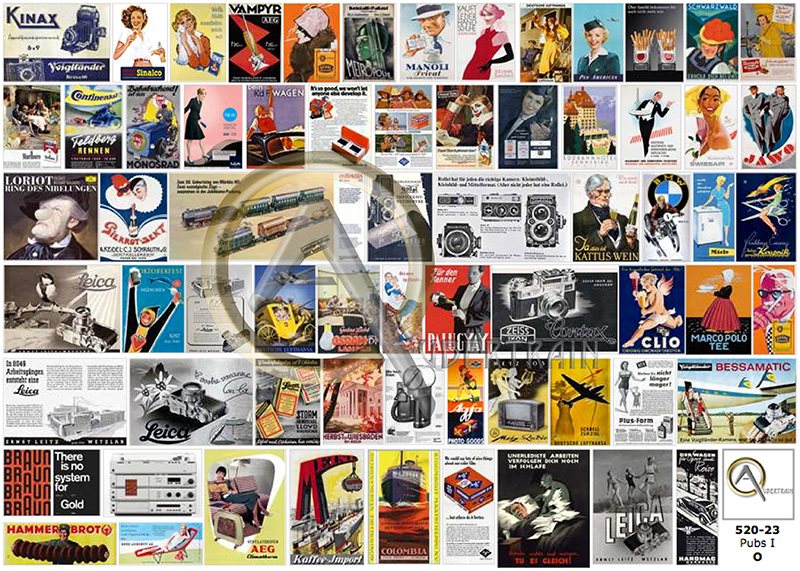AFFICHES PUBLICITÉS ALLEMANDES