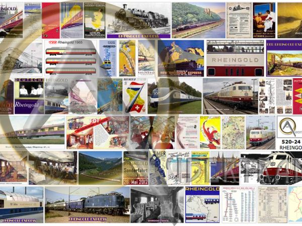 AFFICHES DR / DB RHEINGOLD