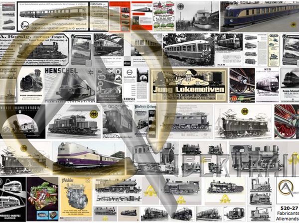 AFFICHES CONSTRUCTEURS ALLEMANDS
