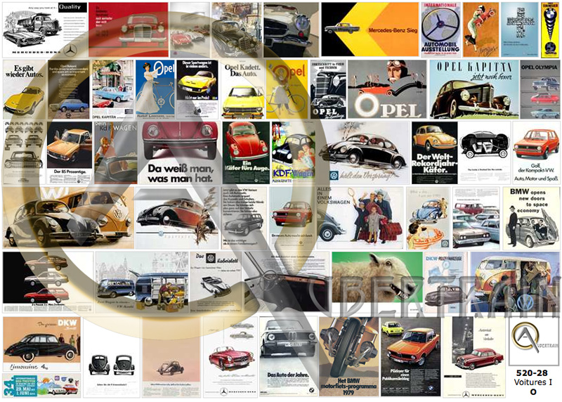AFFICHES AUTOMOBILES ALLEMANDES
