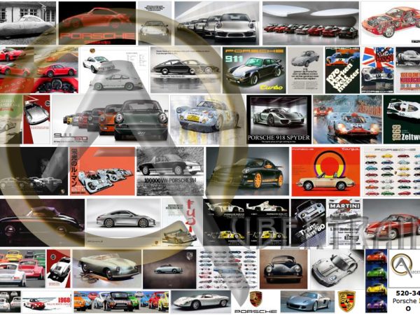 AFFICHES PORSCHE II