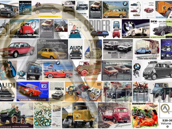 AFFICHES VOITURES ALLEMANDES II