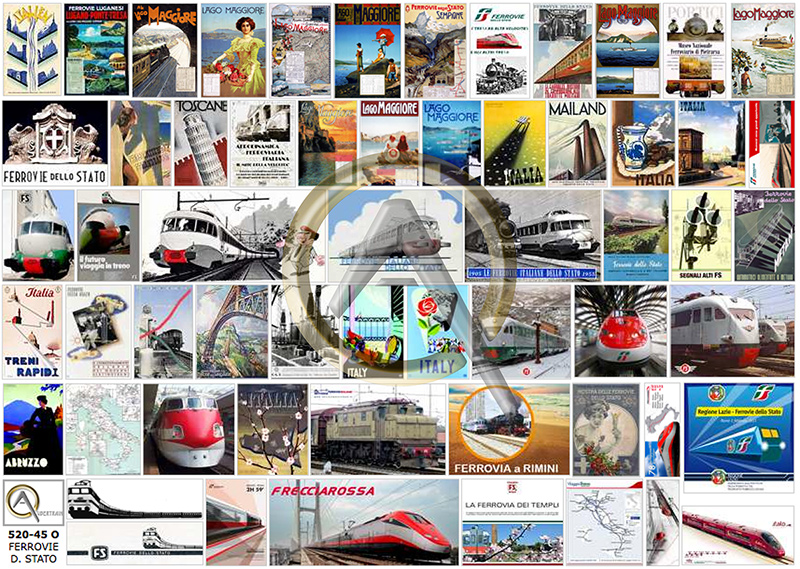 AFFICHES FERROVIE DELLO STATO