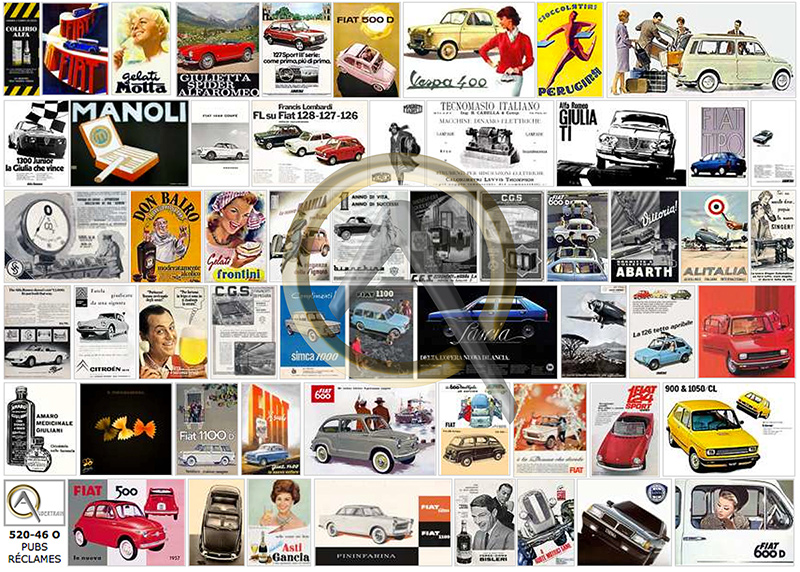 AFFICHES PUBS ITALIENNES I