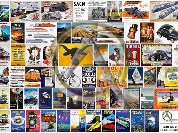 AFFICHES 30 GLORIEUSES FRANÇAISES