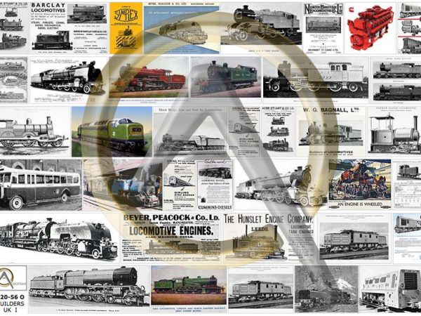 AFFICHES CONSTRUCTEURS DE MATÉRIEL FERROVIAIRE ANGLAIS I