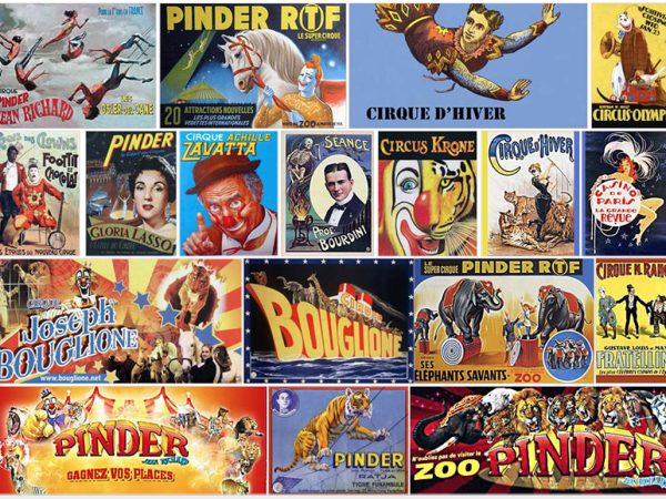 AFFICHES de CIRQUE II