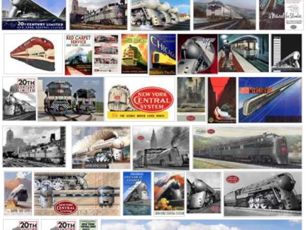AFFICHES RÉSEAU NEW YORK CENTRAL