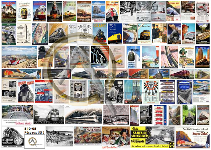 AFFICHES RÉSEAUX US