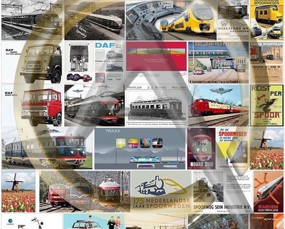 AFFICHES NEDERLANDSE SPOORWEGEN hollandais pour grands panneaux d'affichages type 4 x 3 m. Livrées avec un support en Kit bois. Ces supports peuvent être commandés à part (1010-34, 1010-35 et 1010-36).