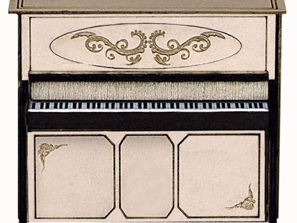 Kit PIANO DROIT, échelle O, France
