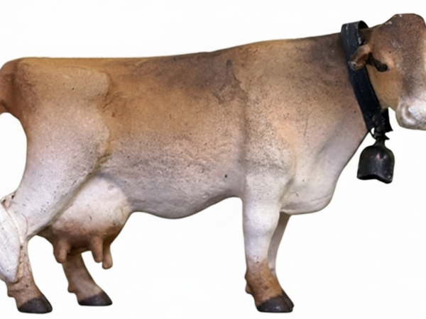 VACHE NORMANDE PEINTE, échelle O