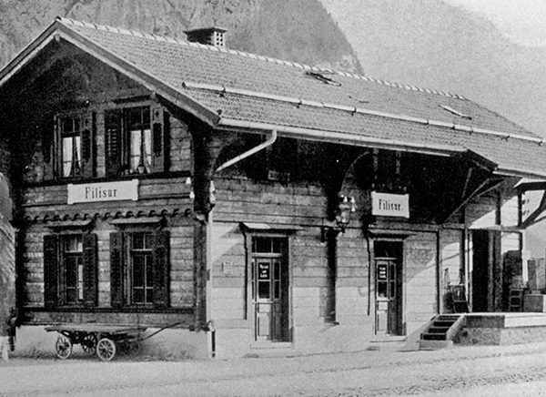 Kit GARE de FILISUR PRIMITIVE, échelle HOm, Suisse
