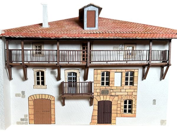 Kit MAISONS de LOUHOSSOA, échelle HO, France