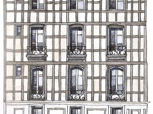 Kit FAÇADE BAYONNE 2.1, échelle HO, France