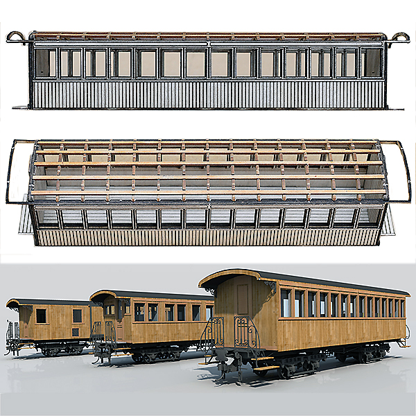 materiel roulant pour modélisme ferroviere