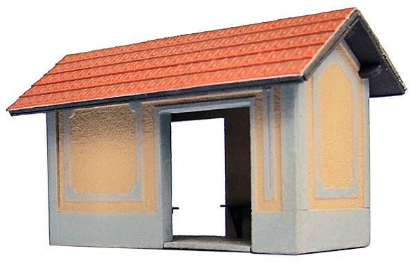 Kit ABRIS de QUAI BARRÊME BÉTON, échelle HOm, France